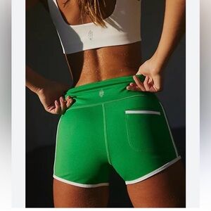 FP Movement by Free People Vibrant Green Athletic Shorts
